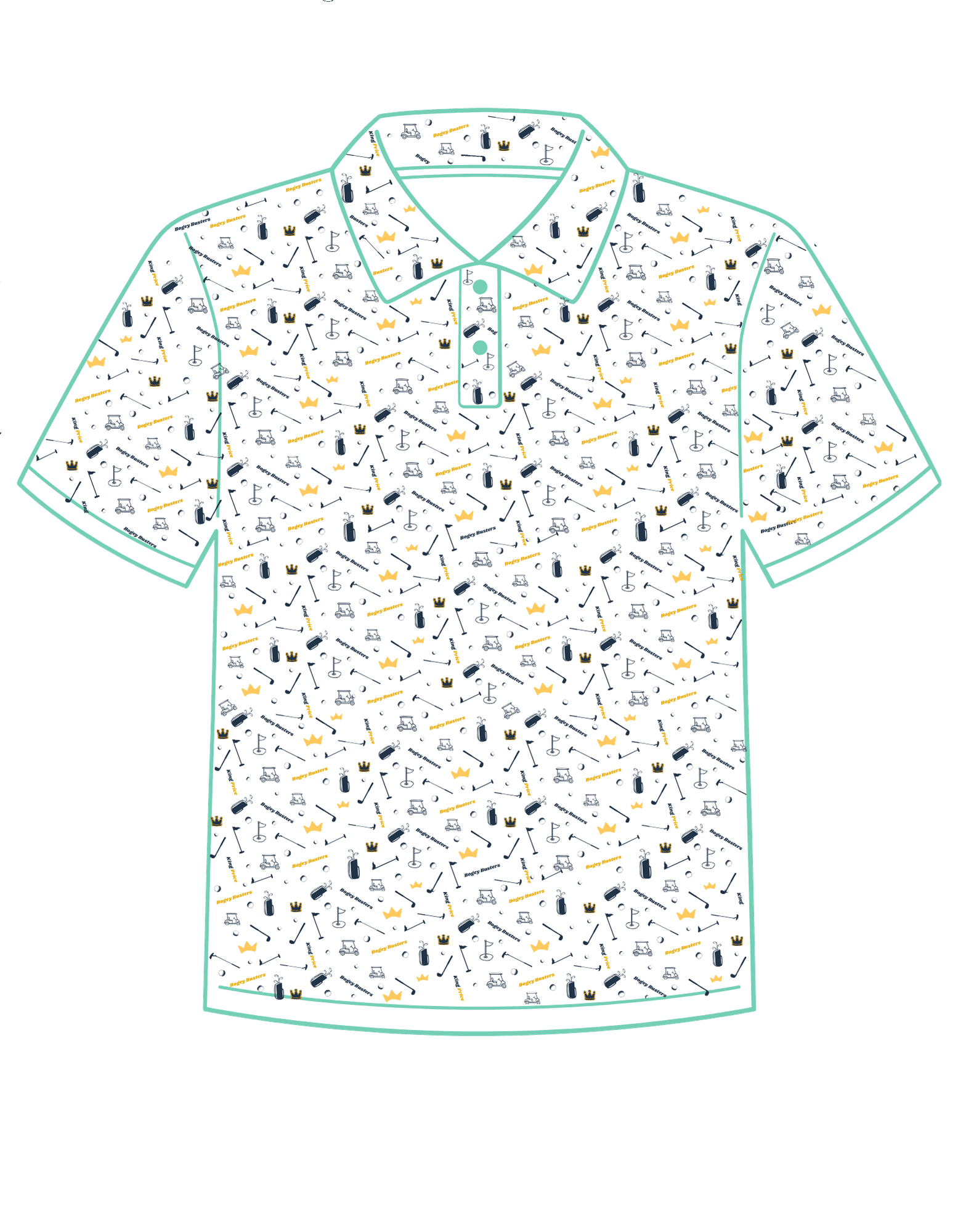 Polo with its custom print