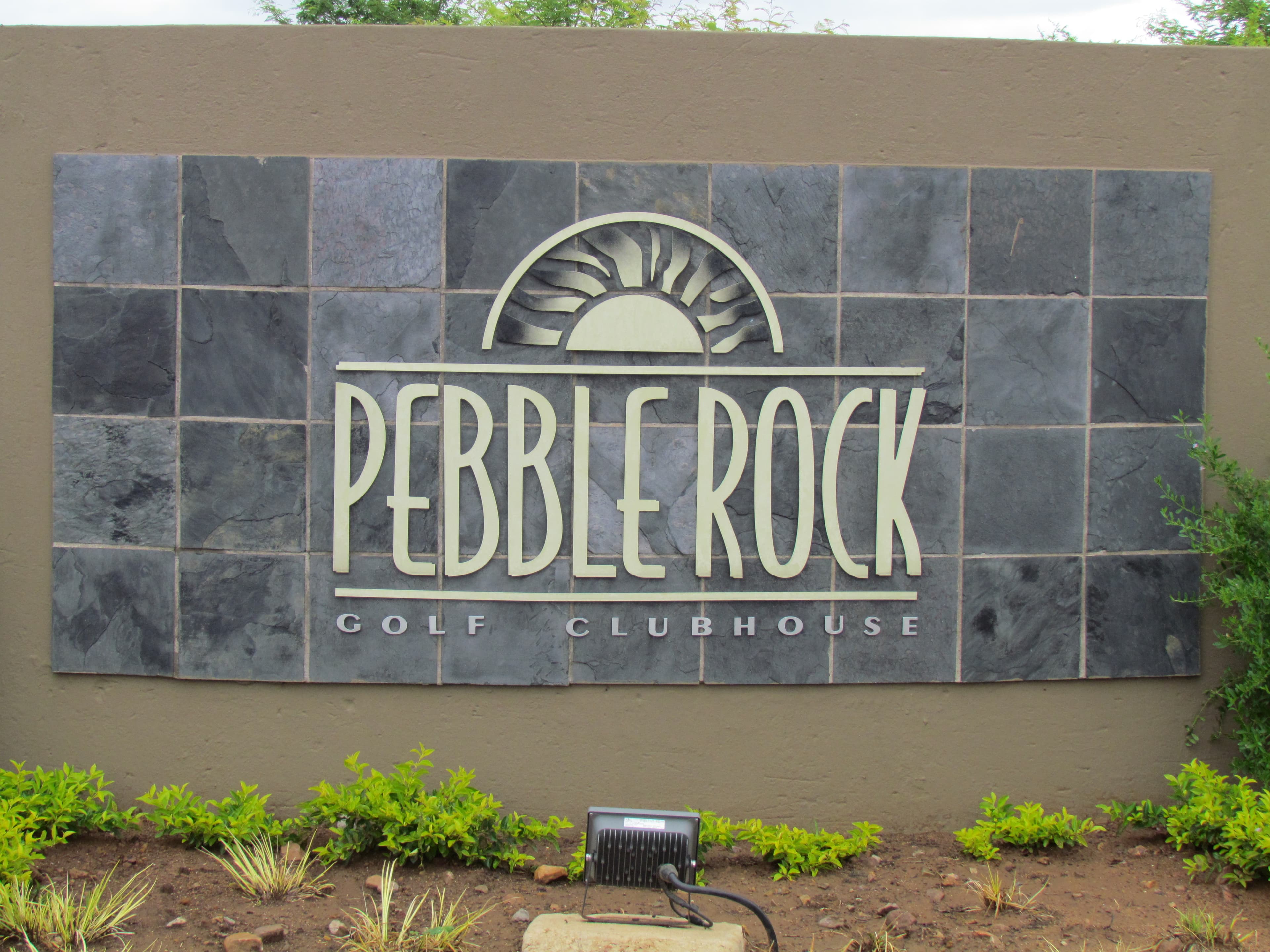 The clubhouse at Pebble Rock Golf Estate