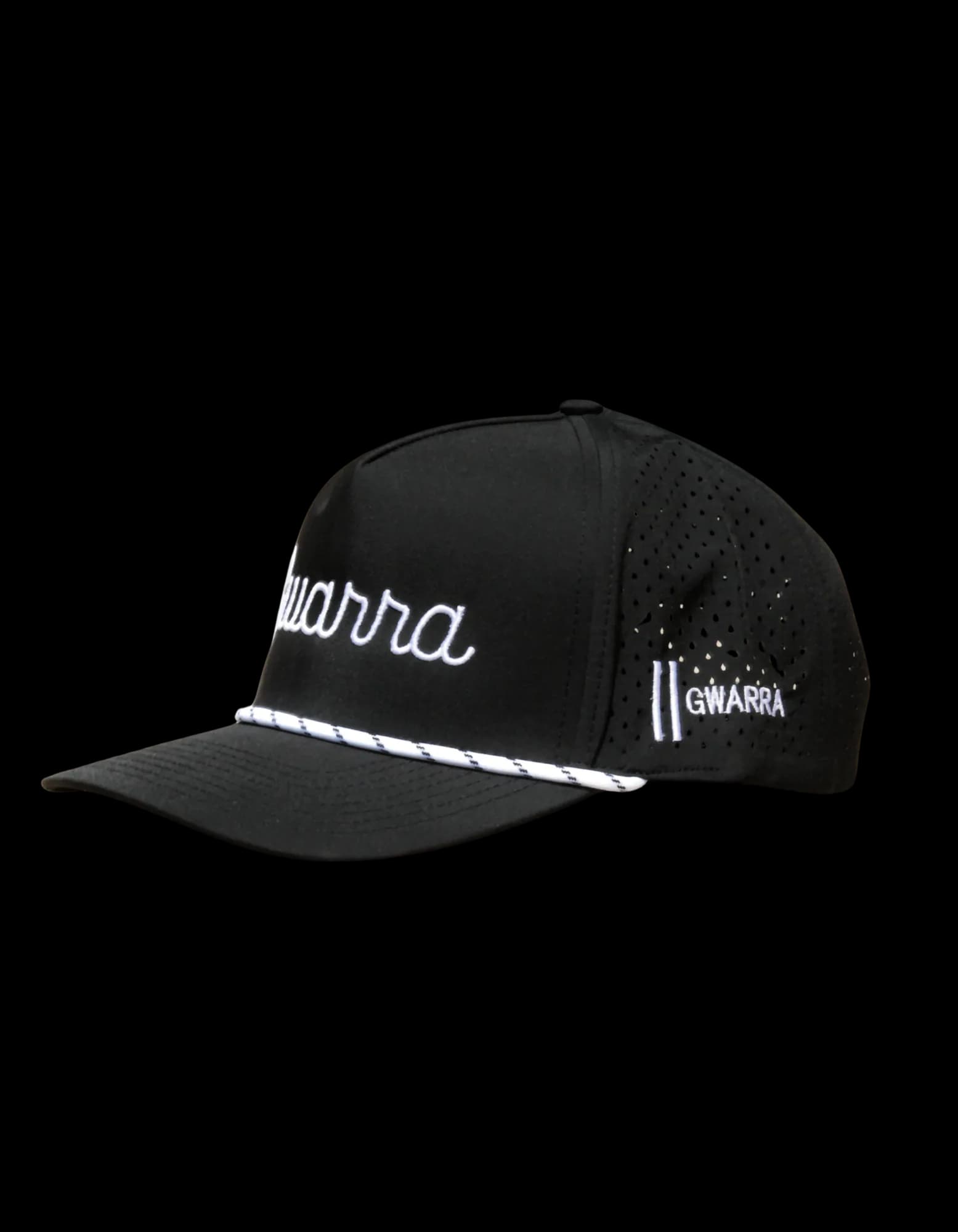 OG Gwarra Rope Cap · Black — View 2