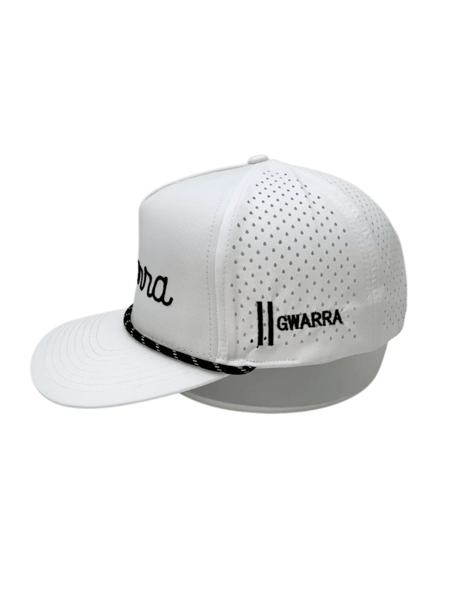 OG Gwarra Rope Cap · White — View 2