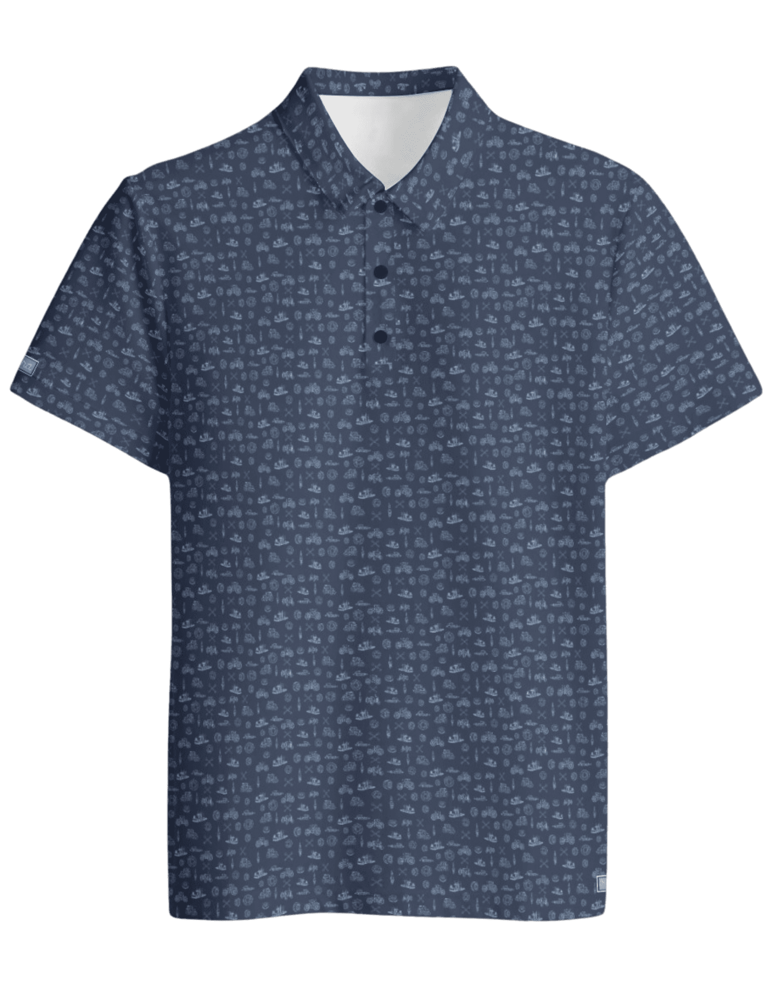 Custom Gwarra polo — For her husband